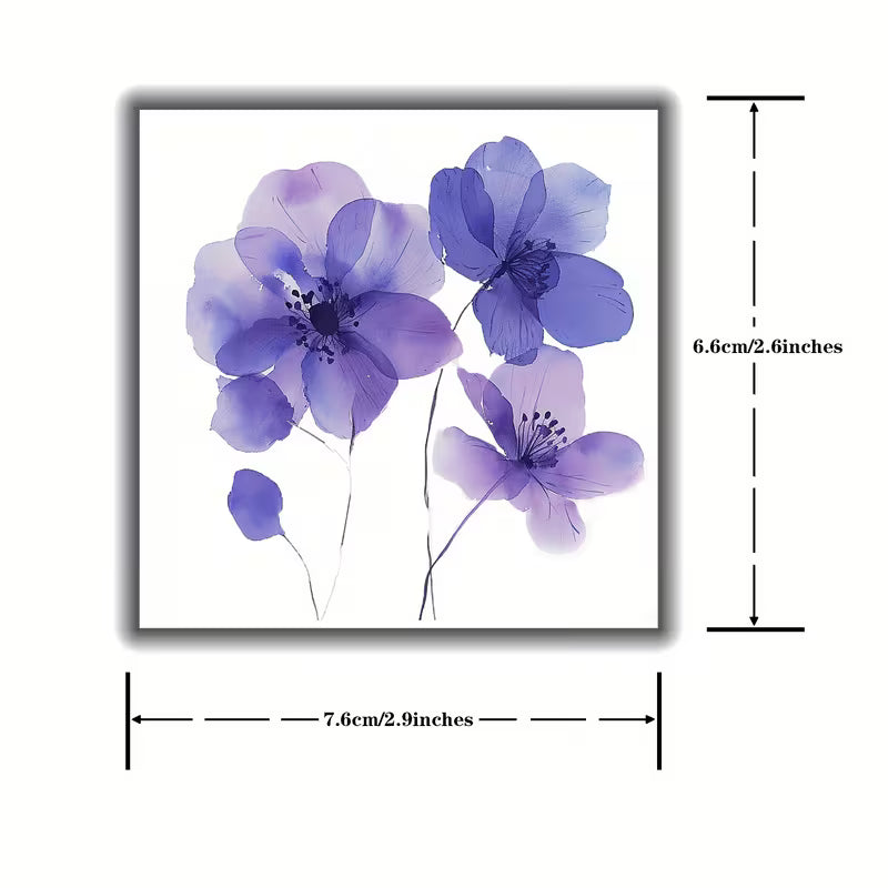 TATUAJE FLOR DELICADA COLOR