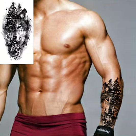 TATUAJE BOSQUE/LOBO