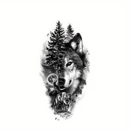 TATUAJE BOSQUE/LOBO