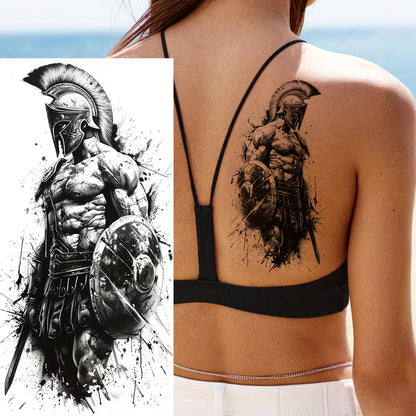 TATUAJE GUERRERO ESPARTANO