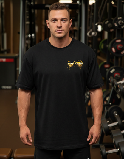 POLERA GYM OVERSIZE · NARUTO SUBLIMINK ·