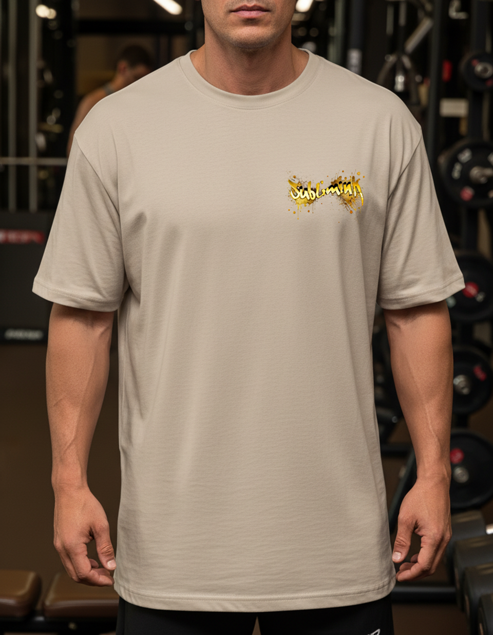 POLERA GYM OVERSIZE · NARUTO SUBLIMINK ·