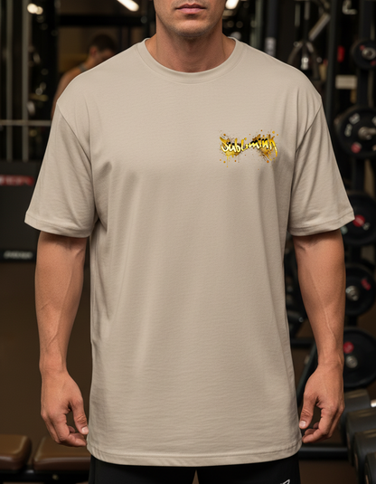 POLERA GYM OVERSIZE · NARUTO SUBLIMINK ·