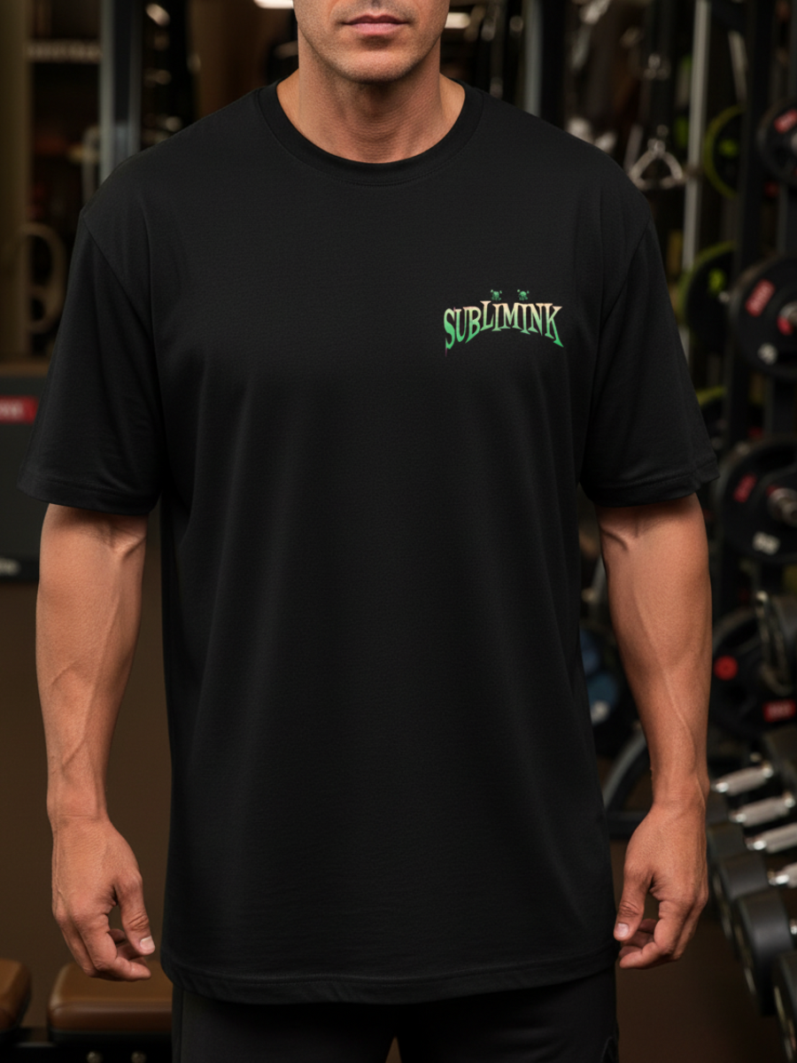 POLERA GYM OVERSIZE · ZORO SUBLIMINK · ONE PIECE