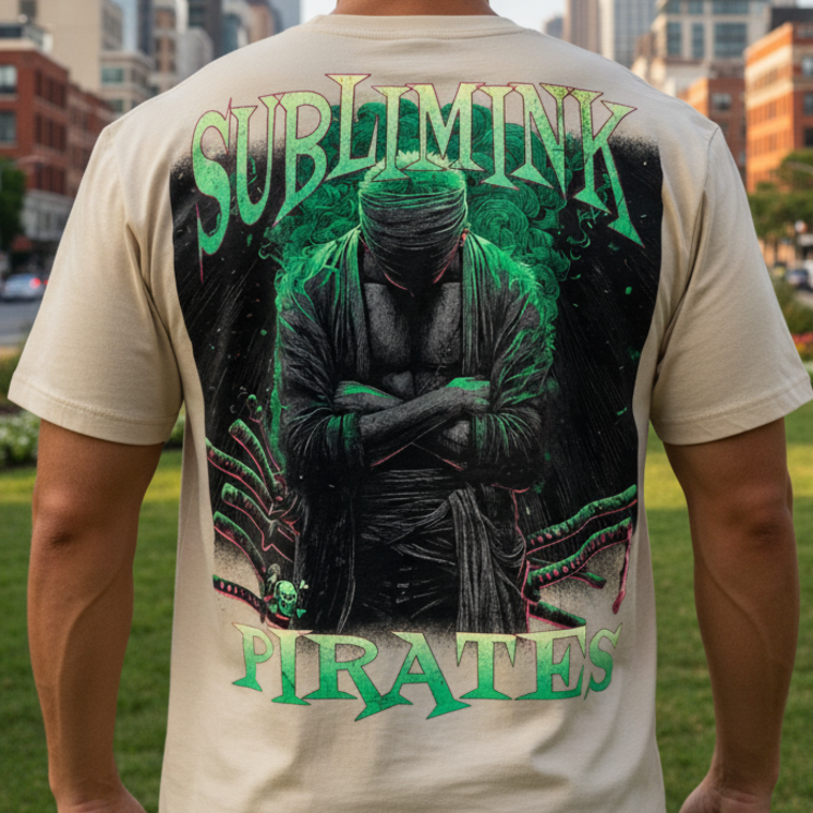 POLERA GYM OVERSIZE · ZORO SUBLIMINK · ONE PIECE