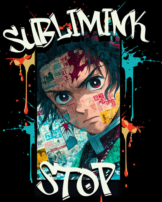 POLERA GYM OVERSIZE · (SUBLIMINK · DEMON SLAYER )