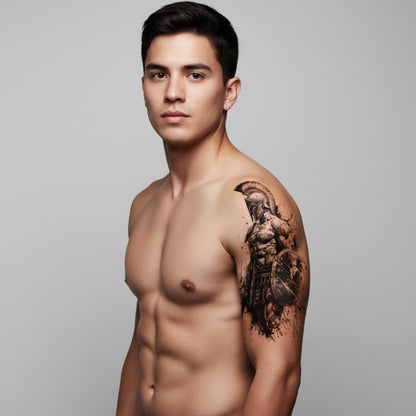 TATUAJE GUERRERO ESPARTANO