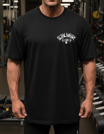 POLERA GYM OVERSIZE · GOKU FITNESS SUBLIMINK · DRAGON BALL Z