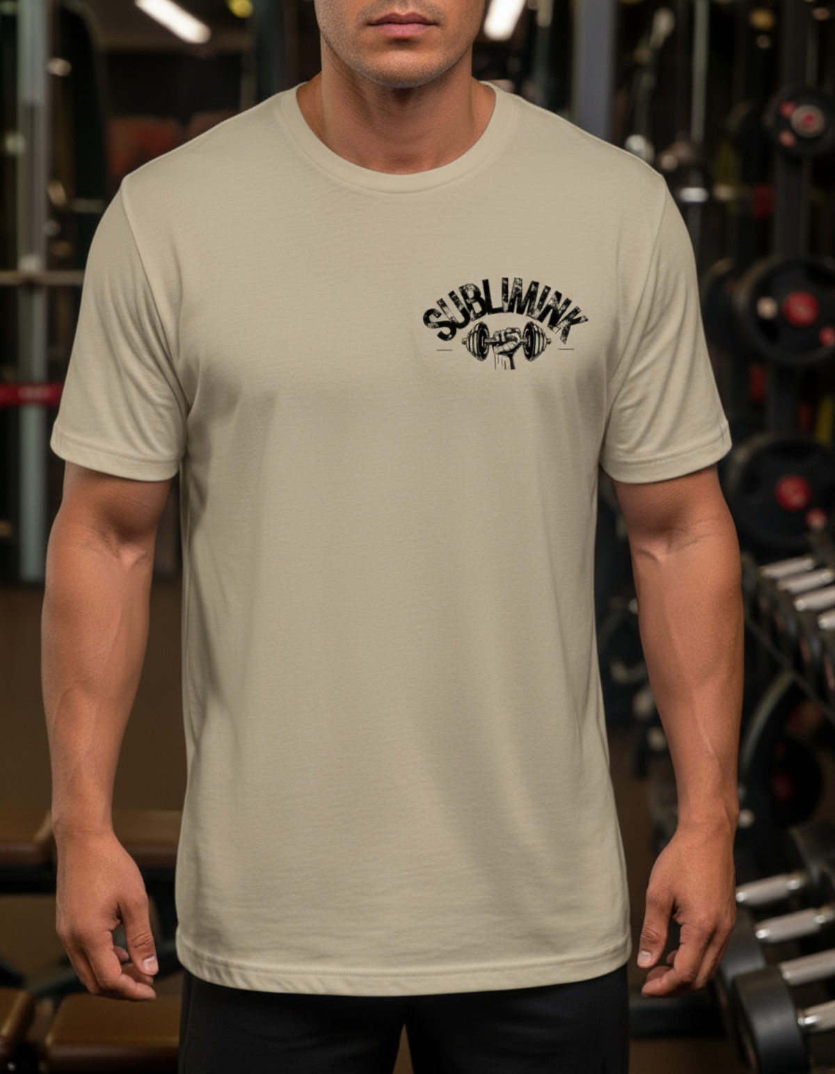 POLERA GYM OVERSIZE · GOKU FITNESS SUBLIMINK · DRAGON BALL Z