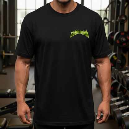 POLERA GYM OVERSIZE · VEGETA MENTALIDAD SUBLIMINK · DRAGON BALL Z