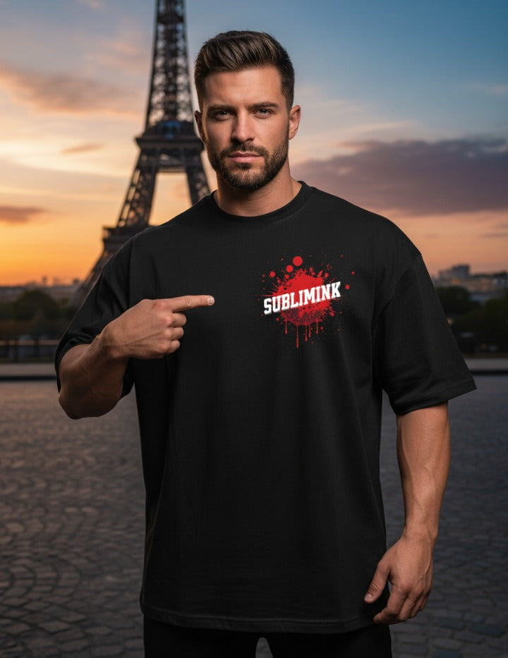 POLERA GYM OVERSIZE · GOKU(? · SUBLIMINK