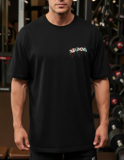 POLERA GYM OVERSIZE · (SUBLIMINK · DEMON SLAYER )