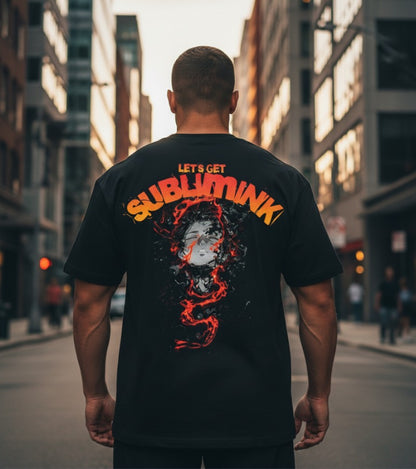 POLERA GYM OVERSIZE · (SUBLIMINK · DEMON SLAYER)